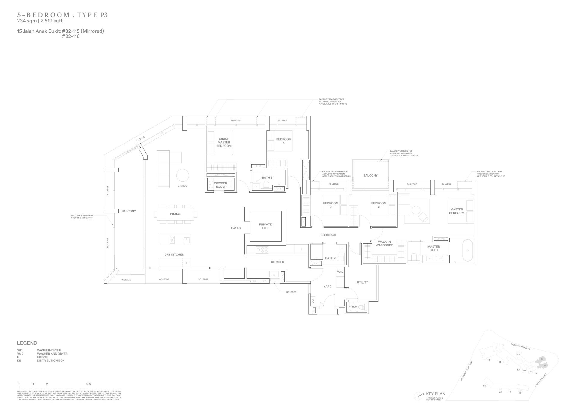 The Reserve Residences floorplan